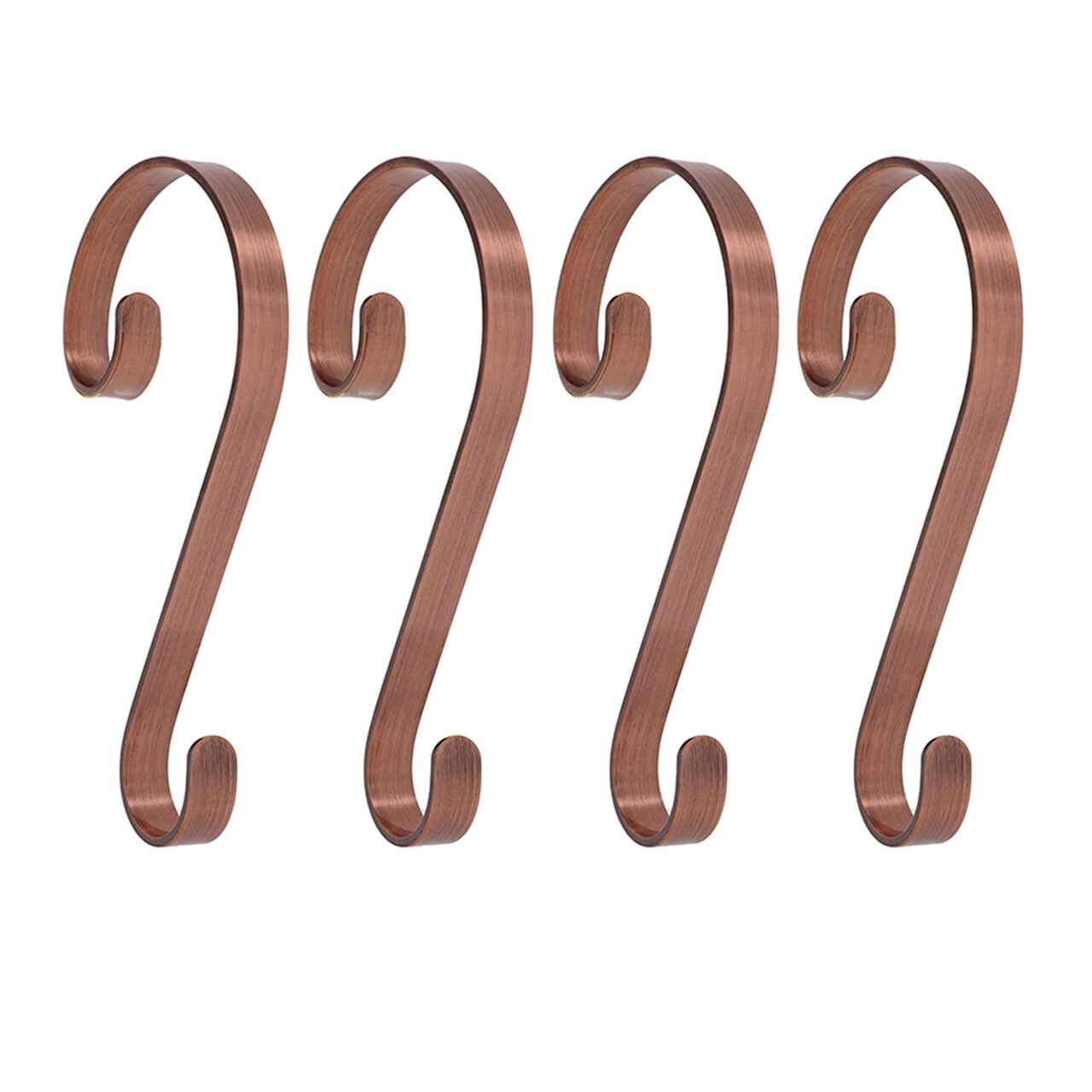 Haute Decor Stocking Scrolls 4-Pack Stocking Hanger Set